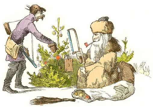 Christbäumchen schneiden